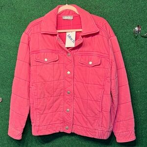 420 NWT Blue B Sherpa Jacket